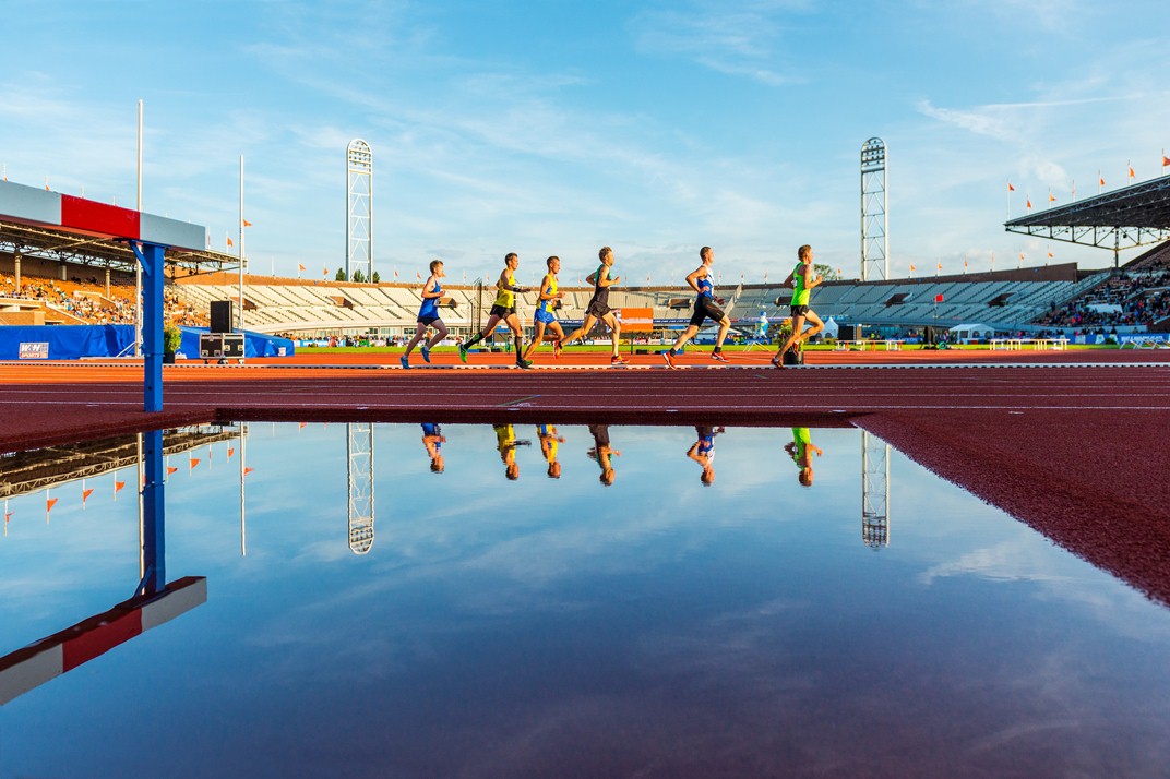 Olympic Stadium gets new surface