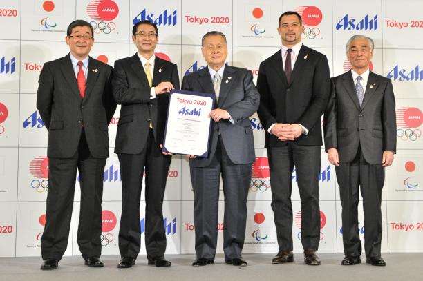Tokyo 2020 signs NTT and Asahi as Gold Partners