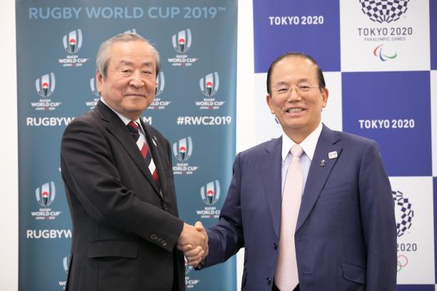 Tokyo 2020 and Rugby World Cup 2019 team up in landmark agreement