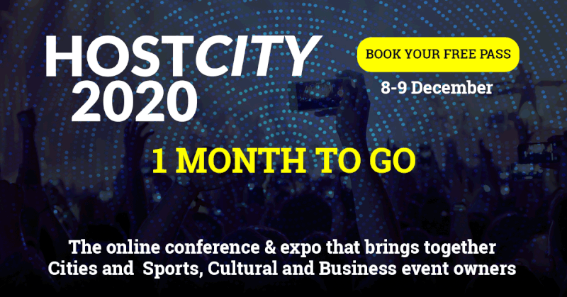 Host City 2020 reveals strong speaker line-up, with four weeks to go