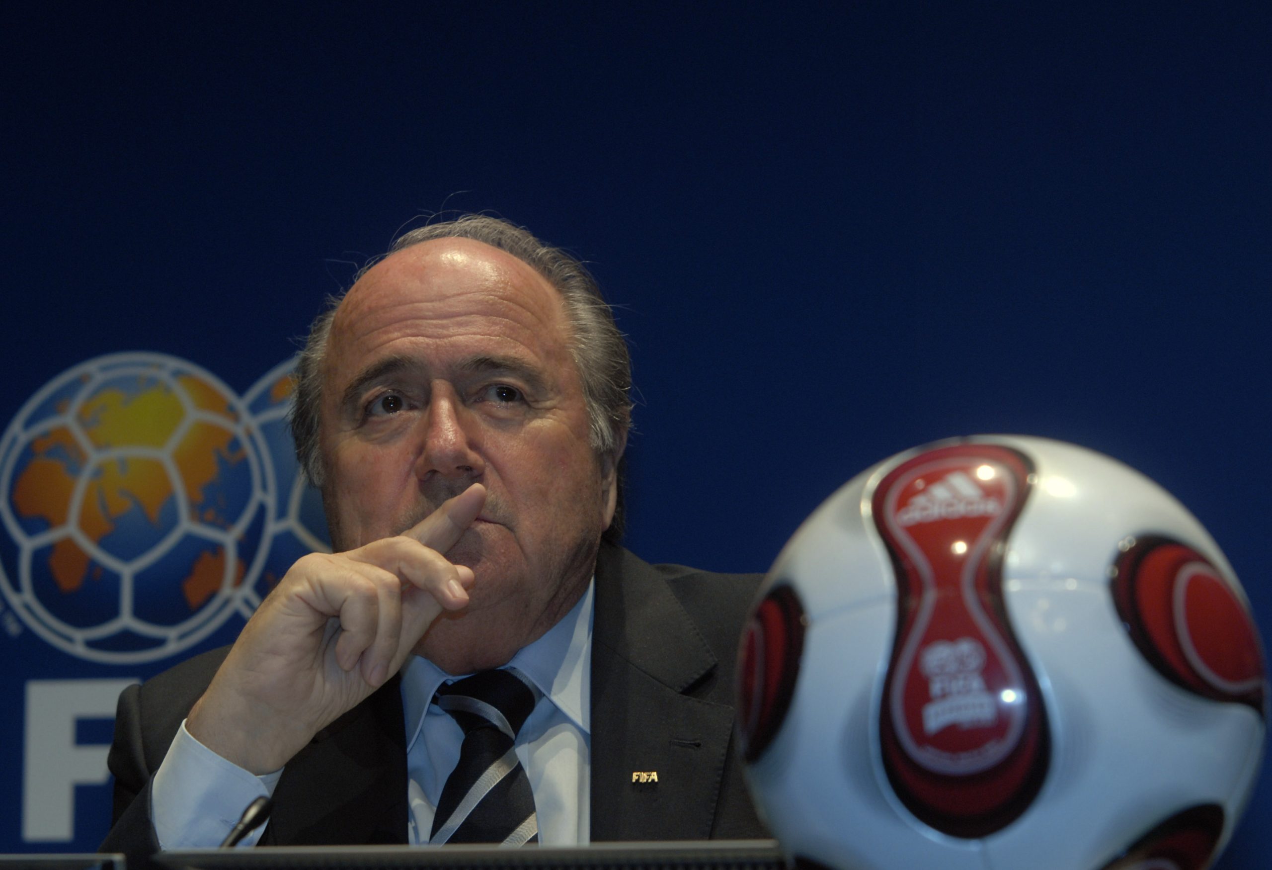 Blatter takes high ground and aims for interplanetary World Cup