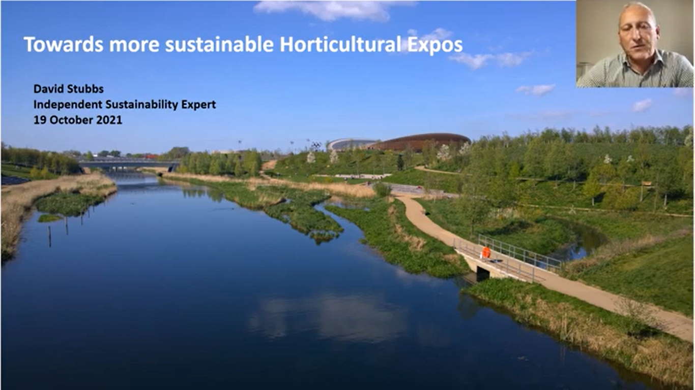 AIPH Expos can be the most sustainable events in the world – former London 2012 Director
