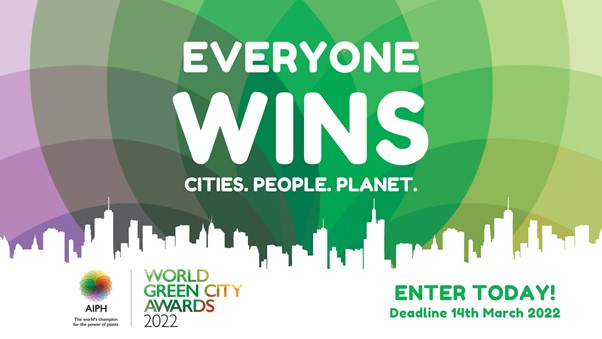 AIPH calls on cities to enter World Green City Awards