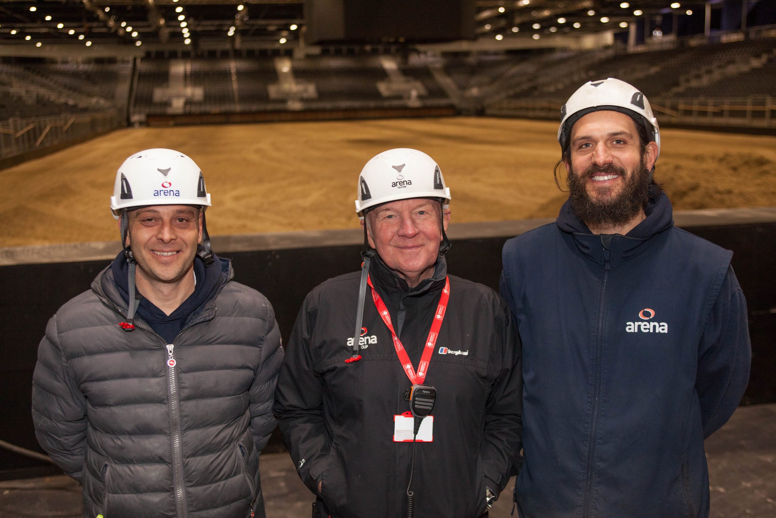 Arena seating division in the saddle for The London International Horse Show