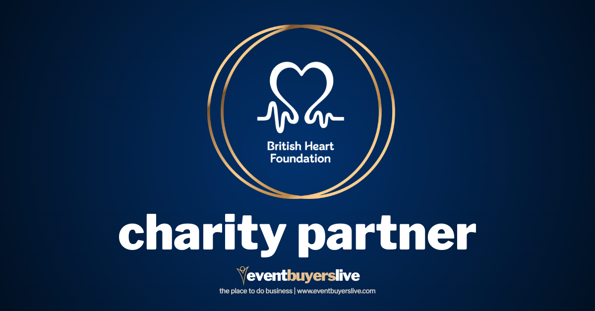 Event Buyers Live announces British Heart Foundation as new charity partner