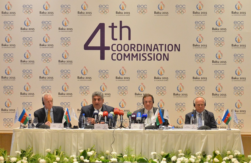 Baku 2015 progress praised by European Olympic Committees