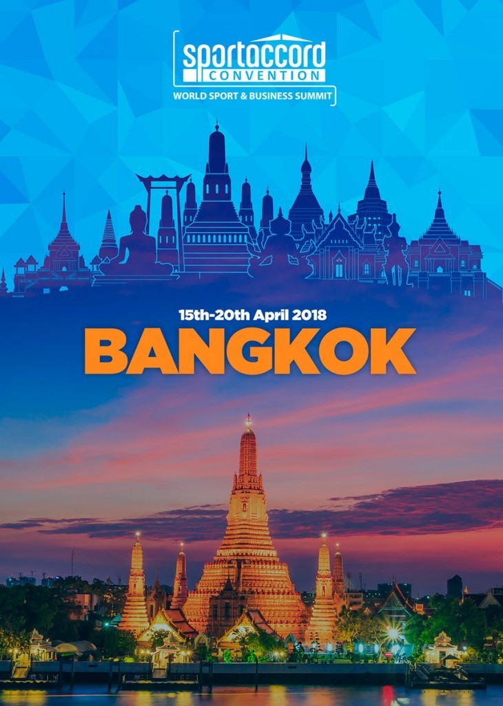Bangkok to host SportAccord Convention 2018