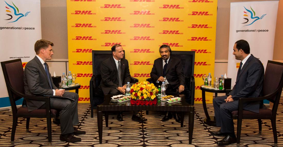 DHL increases support package for Generations For Peace