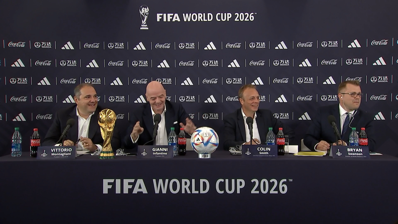16 cities revealed to host FIFA World Cup 2026