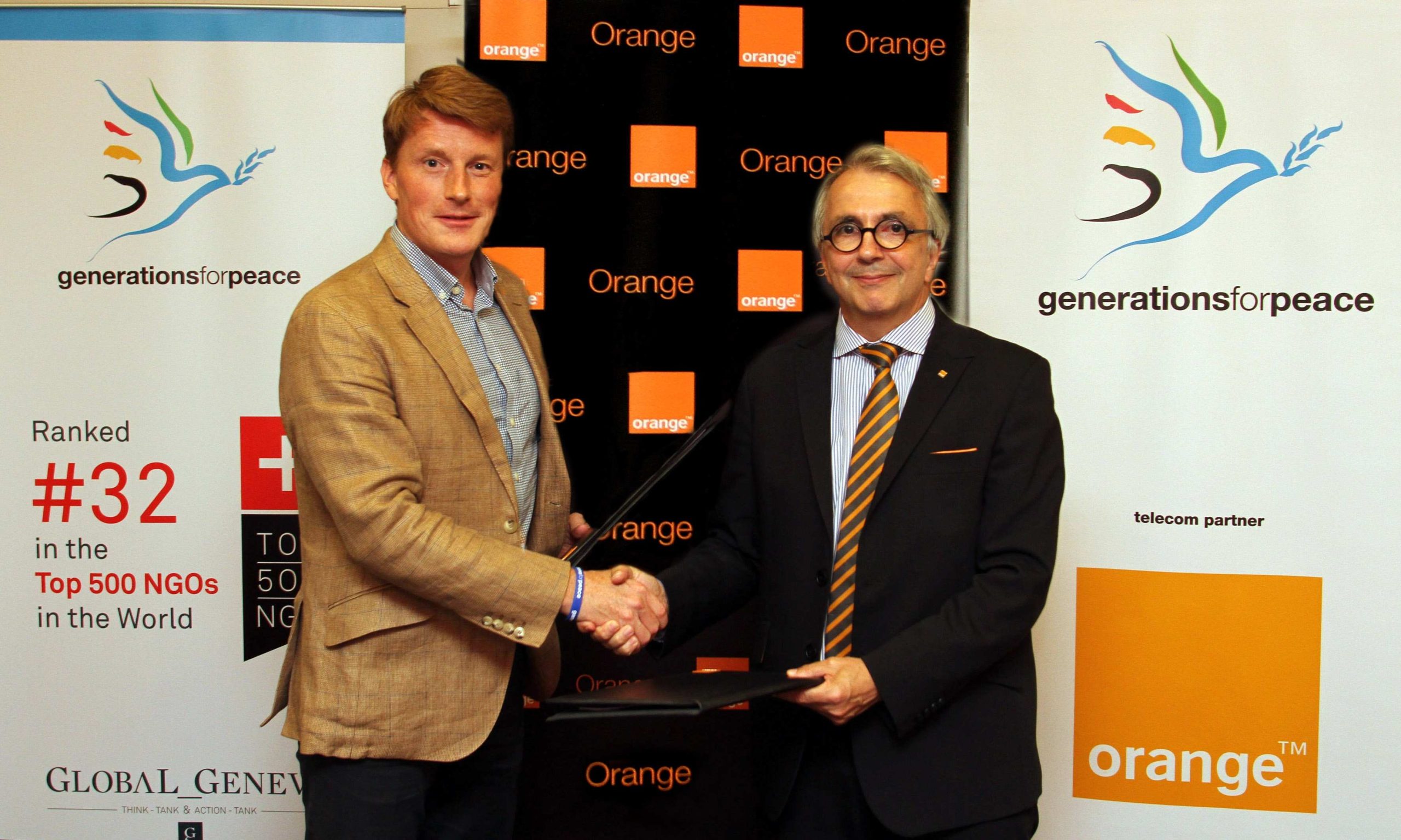 Orange Jordan partners with Generations For Peace