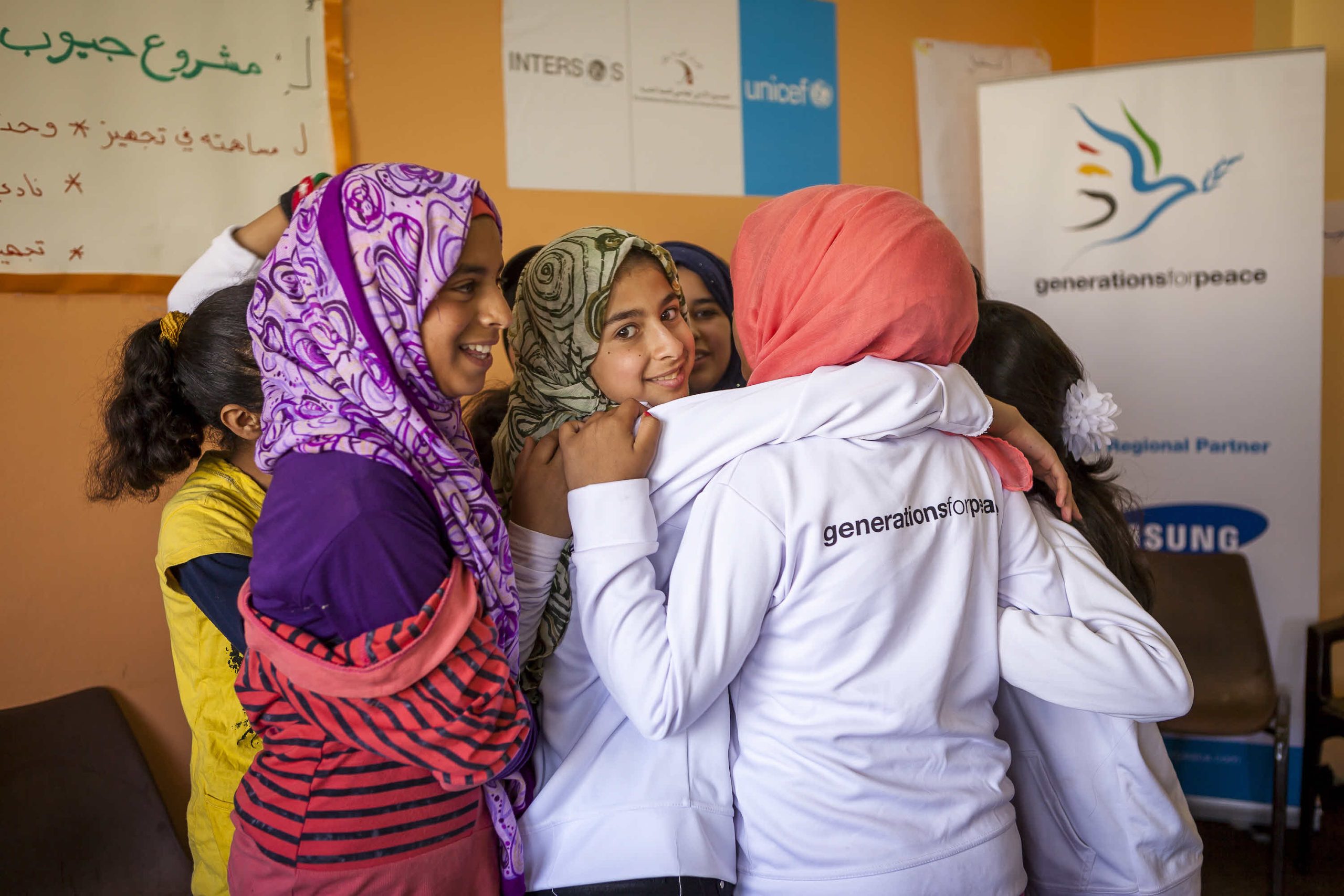UNICEF boosts Generations For Peace refugee host programme