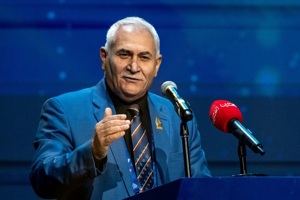 Mohammed Jalood IWF President 2024 IWF WC Opening Ceremony - Bahrain