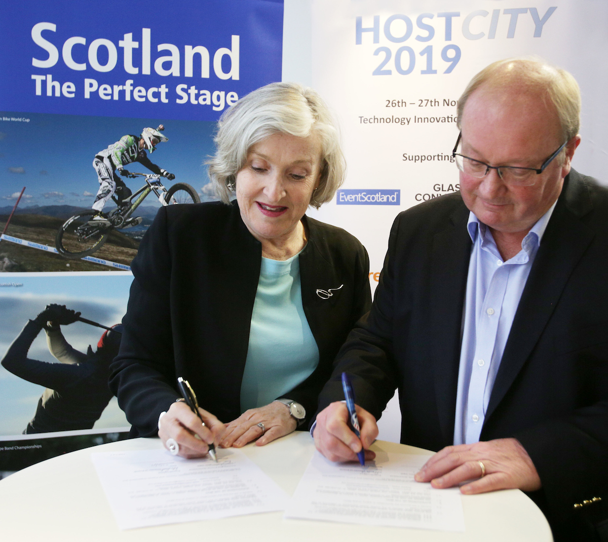 Scotland and Queensland sign events MOU at Host City 2019