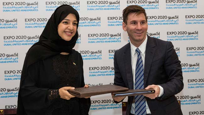 Messi signs with Expo 2020 as Global Ambassador