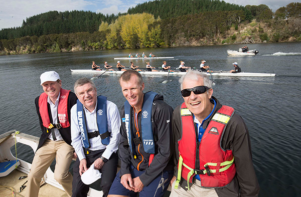 IOC president encourages New Zealand Olympic bid