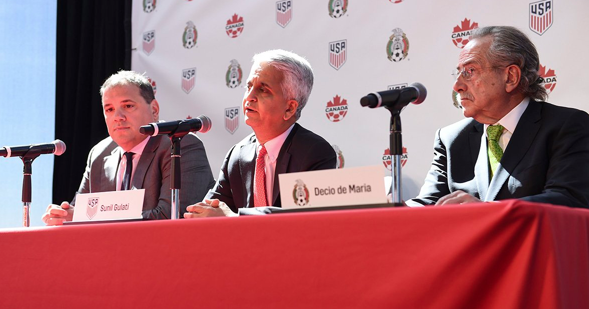 US, Canada and Mexico launch joint bid for 2026 FIFA World Cup
