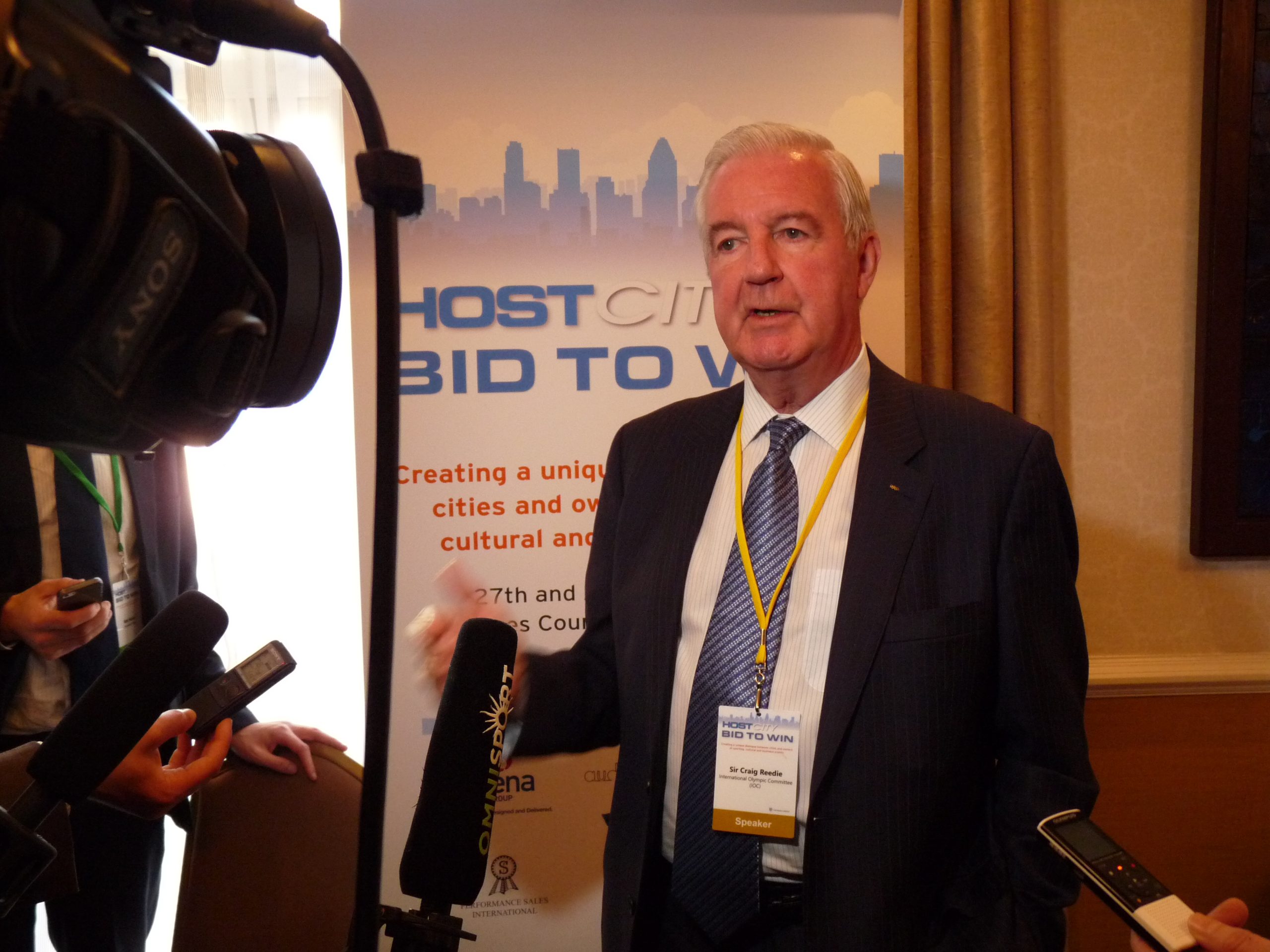 Host City brings cities and events closer – Sir Craig Reedie