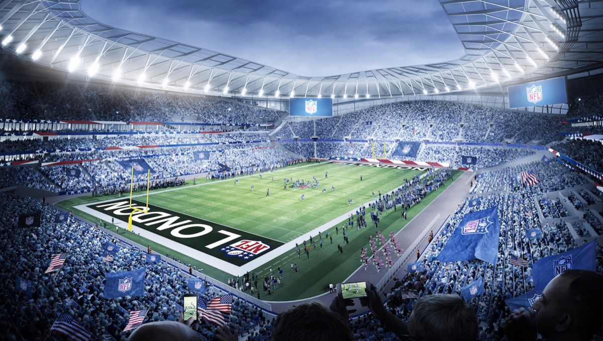 NFL partnership helps ‘drive up standards’ for Tottenham’s new stadium