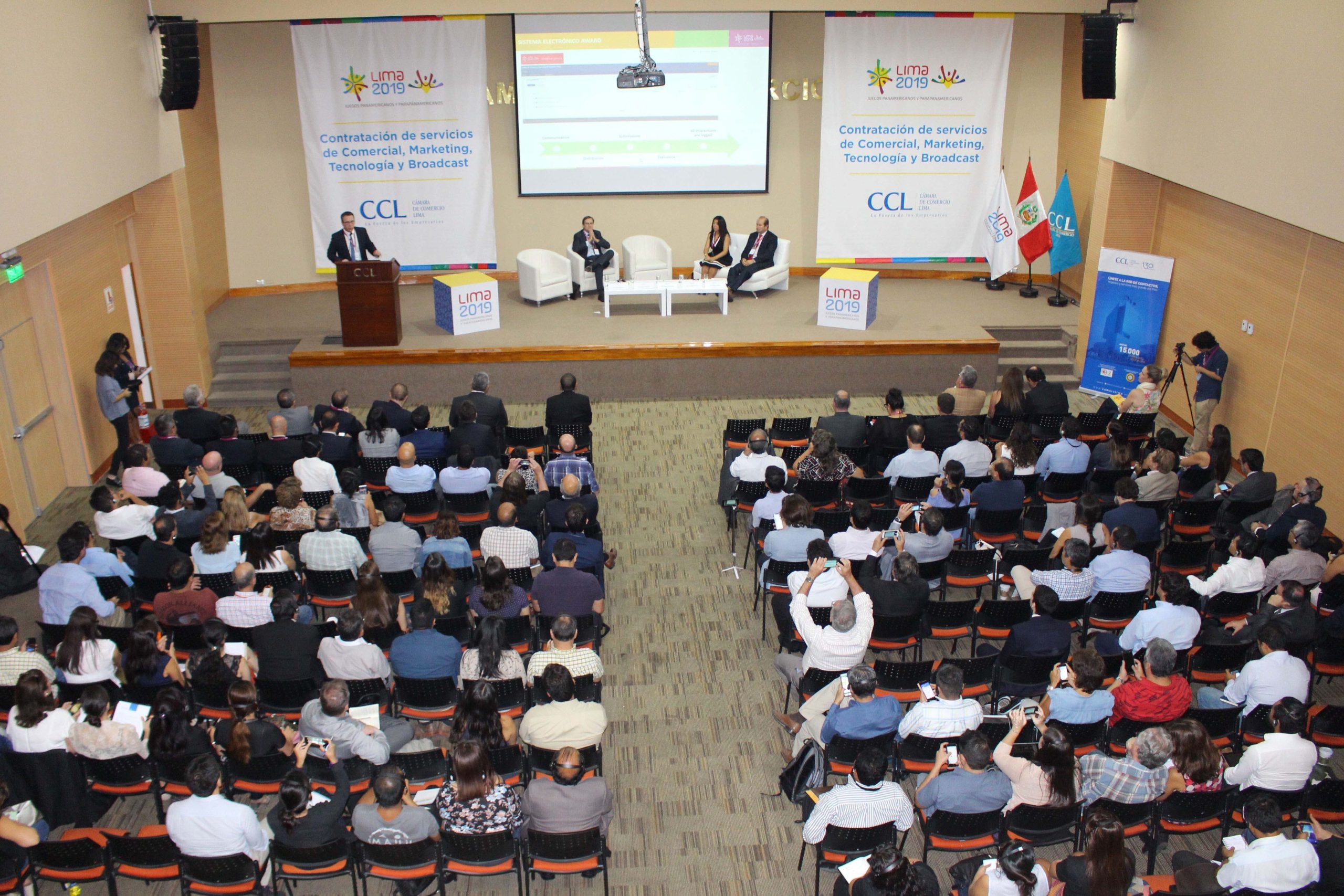 500-plus Peruvian and international companies attend Lima 2019 procurement seminar