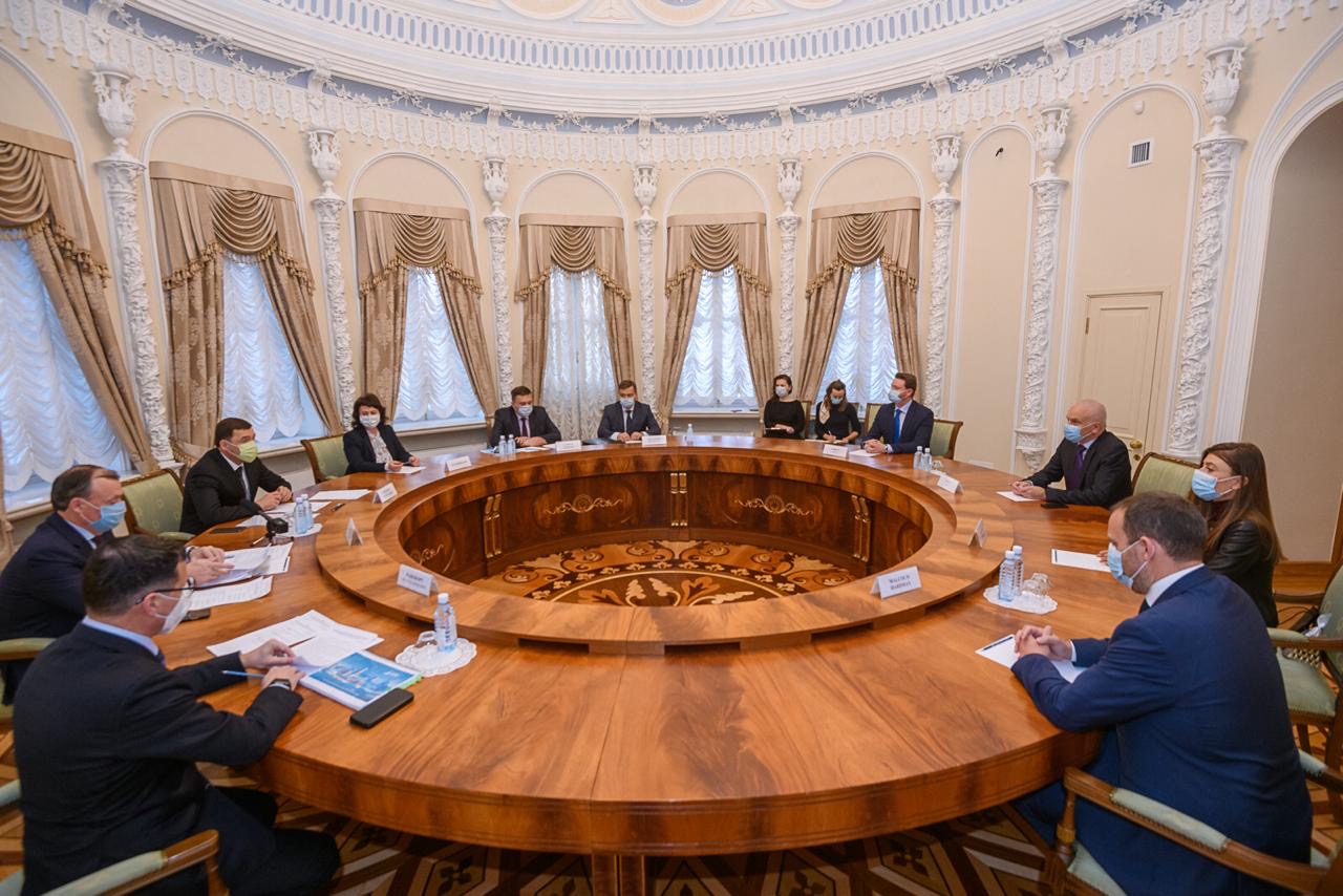 Sverdlovsk Governor Evgeny Kuivashev and SportAccord Managing Director Nis Hatt Meet to Discuss SportAccord 2021