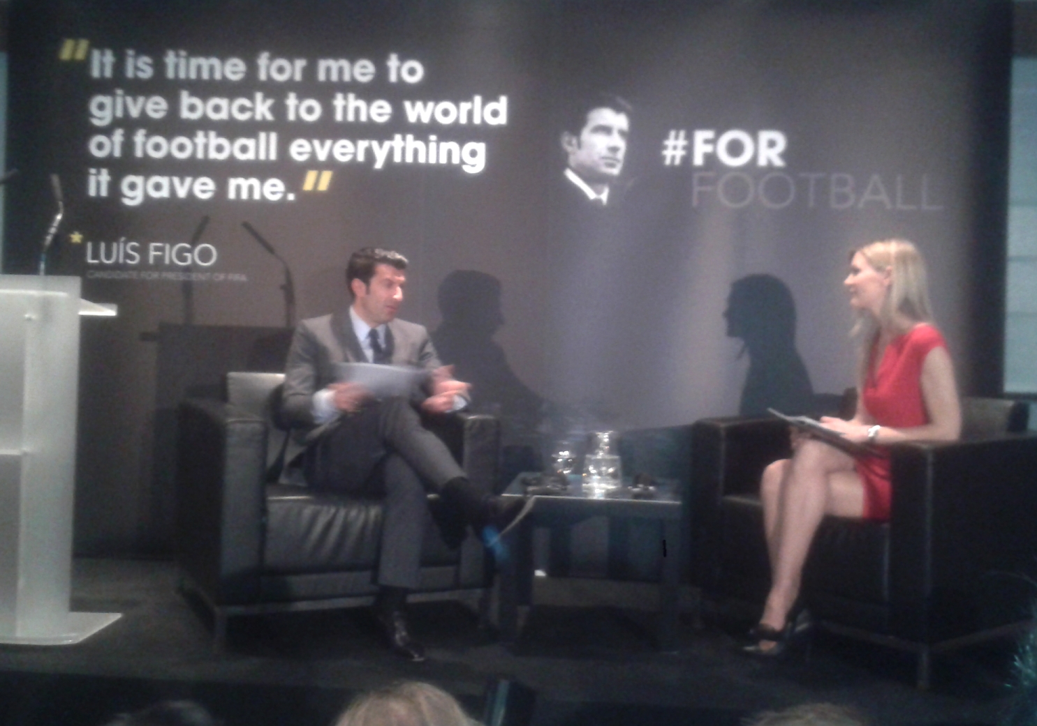 Luis Figo welcomes winter World Cup in Qatar
