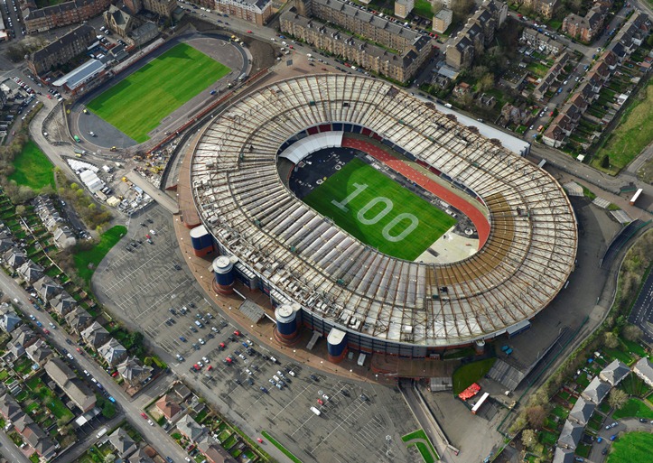Glasgow 2014’s new running track revealed