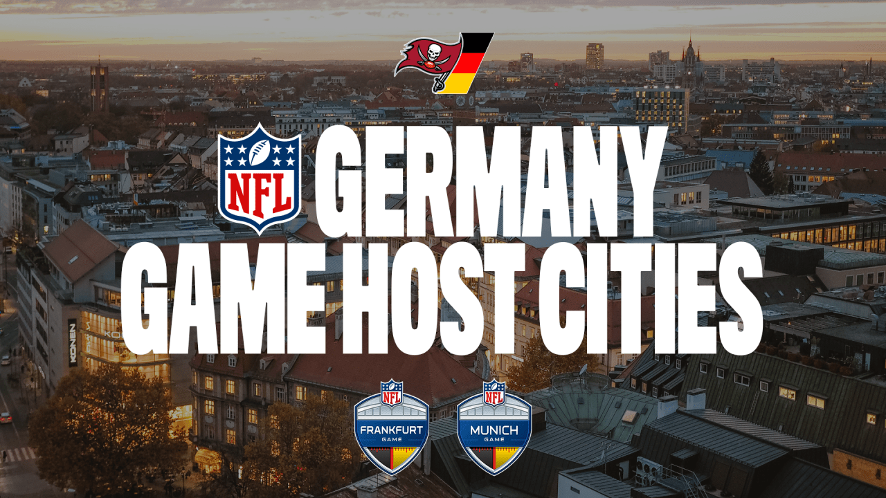 Two German cities chosen to host NFL season games