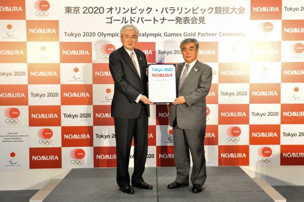 Nomura sponsors Tokyo 2020 as securities Gold Partner